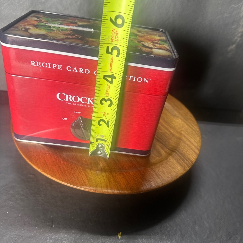 Crockpot Recipe Card Collection Box collectable . - Picture 5 of 7